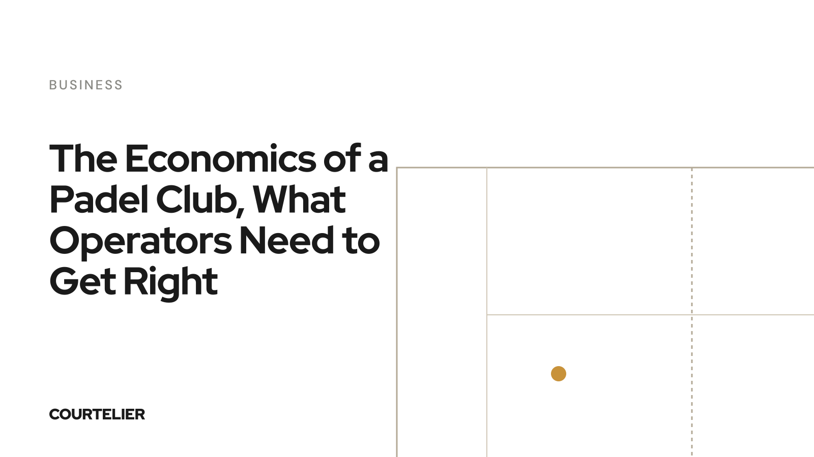 The Economics of a Padel Club, What Operators Need to Get Right