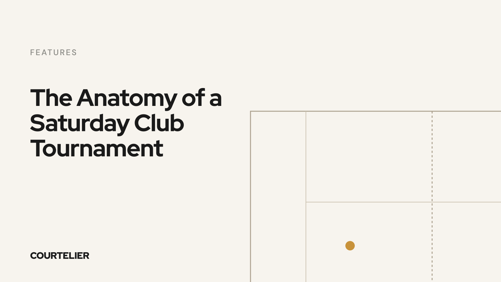 The Anatomy of a Saturday Club Tournament