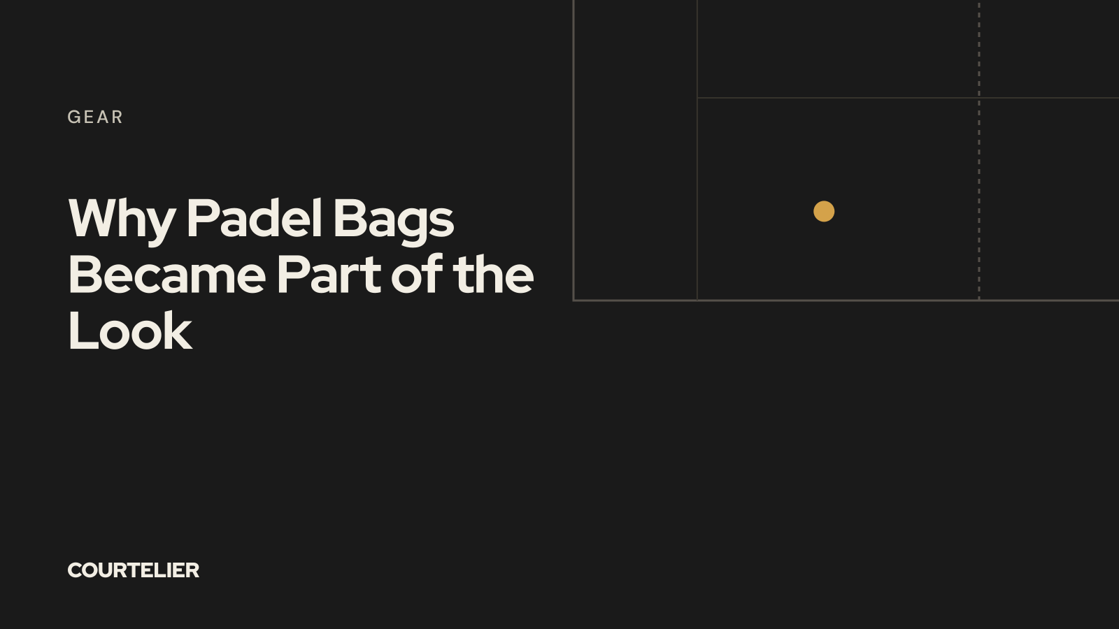 Why Padel Bags Became Part of the Look