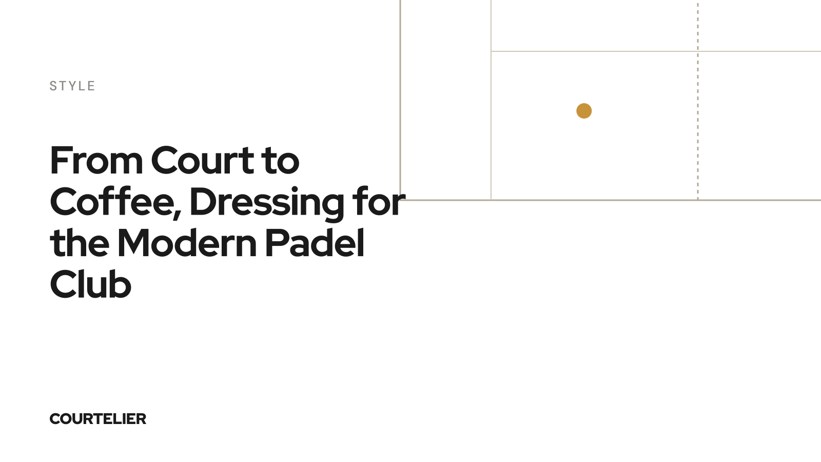 From Court to Coffee, Dressing for the Modern Padel Club