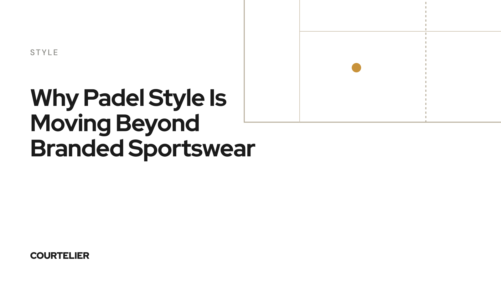 Why Padel Style Is Moving Beyond Branded Sportswear
