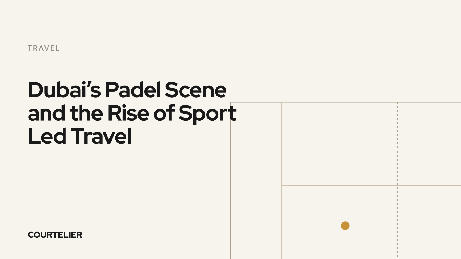 Dubai’s Padel Scene and the Rise of Sport Led Travel